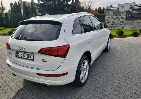 Audi Q5 cena 86500 przebieg: 114200, rok produkcji 2017 z Jasło małe 137